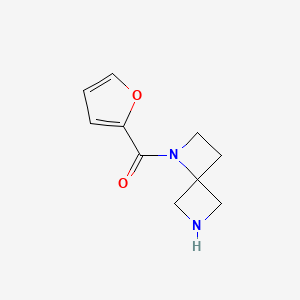 Furan-2-yl(1,6-diazaspiro[3.3]heptan-1-yl)methanone