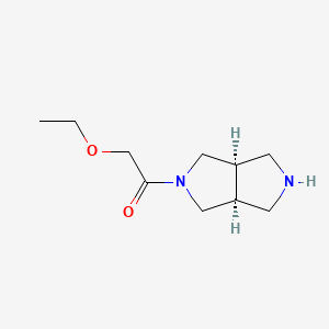 2-Ethoxy-1-((3aR,6aS)-hexahydropyrrolo[3,4-c]pyrrol-2(1H)-yl)ethanone