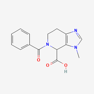 5-Benzoyl-3-methyl-4,5,6,7-tetrahydro-3H-imidazo[4,5-c]pyridine-4-carboxylic acid
