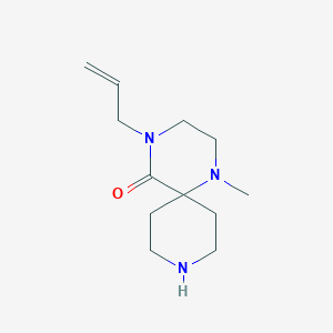 4-Allyl-1-methyl-1,4,9-triazaspiro[5.5]undecan-5-one