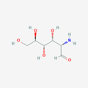 molecular formula C6H13NO5 B081087 2-Amino-2-deoxymannose CAS No. 14307-02-9