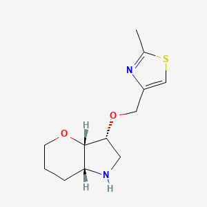 Rel-(3R,3As,7Ar)-3-((2-Methylthiazol-4-Yl)Methoxy)Octahydropyrano[3,2-B]Pyrrole