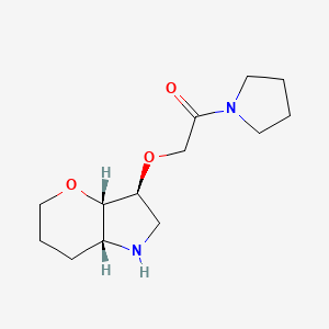 Rel-2-((3S,3As,7Ar)-Octahydropyrano[3,2-B]Pyrrol-3-Yloxy)-1-(Pyrrolidin-1-Yl)Ethanone