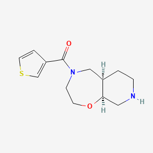 [(5aR,9aS)-3,5,5a,6,7,8,9,9a-octahydro-2H-pyrido[4,3-f][1,4]oxazepin-4-yl]-thiophen-3-ylmethanone