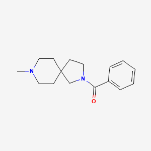 (8-Methyl-2,8-diazaspiro[4.5]decan-2-yl)(phenyl)methanone