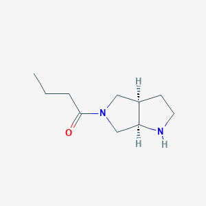 1-(cis-Hexahydropyrrolo[3,4-b]pyrrol-5(1H)-yl)butan-1-one