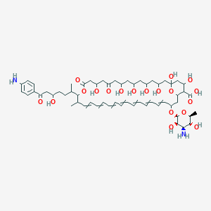 molecular formula C58H84N2O19 B081090 Partricin CAS No. 11096-49-4