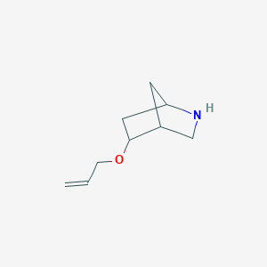 molecular formula C9H15NO B8109185 5-(Allyloxy)-2-azabicyclo[2.2.1]heptane 