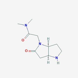 N,N-Dimethyl-2-((3As,6As)-2-Oxohexahydropyrrolo[3,2-B]Pyrrol-1(2H)-Yl)Acetamide