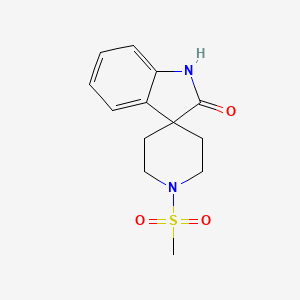 1'-(Methylsulfonyl)spiro[indoline-3,4'-piperidin]-2-one