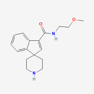 N-(2-Methoxyethyl)spiro[indene-1,4'-piperidine]-3-carboxamide