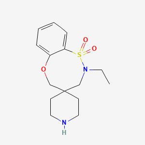 2-Ethyl-3,5-Dihydro-2H-Spiro[Benzo[B][1,4,5]Oxathiazocine-4,4'-Piperidine] 1,1-Dioxide