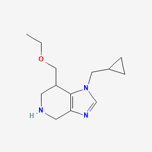 1-(Cyclopropylmethyl)-7-(ethoxymethyl)-4,5,6,7-tetrahydro-1H-imidazo[4,5-c]pyridine