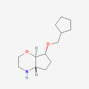(4aS,7R,7aR)-7-(cyclopentylmethoxy)octahydrocyclopenta[b][1,4]oxazine