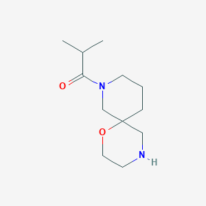 2-Methyl-1-(1-oxa-4,8-diazaspiro[5.5]undecan-8-yl)propan-1-one