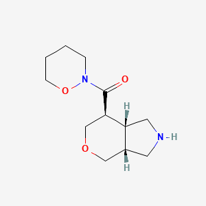 molecular formula C12H20N2O3 B8110168 Rel-Morpholino((3Ar,7S,7Ar)-Octahydropyrano[4,3-C]Pyrrol-7-Yl)Methanone 