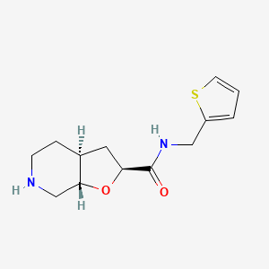 Rel-(2S,3As,7As)-N-(Thiophen-2-Ylmethyl)Octahydrofuro[2,3-C]Pyridine-2-Carboxamide
