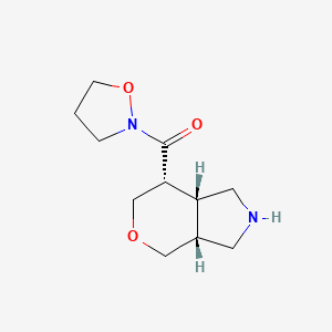 isoxazolidin-2-yl((3aR,7R,7aR)-octahydropyrano[3,4-c]pyrrol-7-yl)methanone