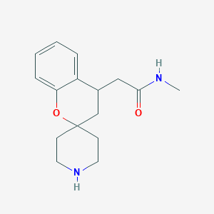 N-Methyl-2-(spiro[chroman-2,4'-piperidin]-4-yl)acetamide