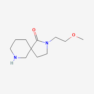 2-(2-Methoxyethyl)-2,7-Diazaspiro[4.5]Decan-1-One