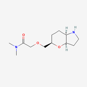 N,N-dimethyl-2-(((3aR,5R,7aR)-octahydropyrano[3,2-b]pyrrol-5-yl)methoxy)acetamide