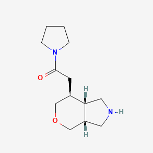 Rel-2-((3Ar,7S,7As)-Octahydropyrano[4,3-C]Pyrrol-7-Yl)-1-(Pyrrolidin-1-Yl)Ethanone