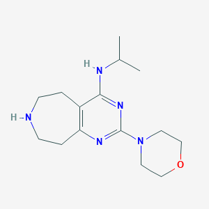 N-Isopropyl-2-Morpholino-6,7,8,9-Tetrahydro-5H-Pyrimido[4,5-D]Azepin-4-Amine
