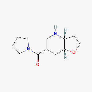 ((3aR,6S,7aR)-octahydrofuro[3,2-b]pyridin-6-yl)(pyrrolidin-1-yl)methanone