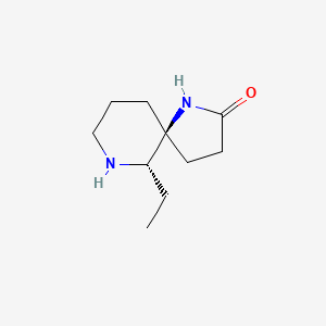 (5S,6S)-6-Ethyl-1,7-diazaspiro[4.5]decan-2-one