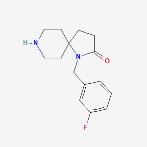 1-(3-Fluorobenzyl)-1,8-diazaspiro[4.5]decan-2-one