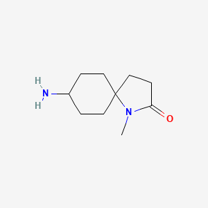 8-Amino-1-Methyl-1-Azaspiro[4.5]Decan-2-One
