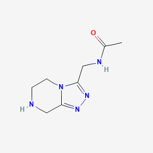N-((5,6,7,8-Tetrahydro-[1,2,4]Triazolo[4,3-A]Pyrazin-3-Yl)Methyl)Acetamide