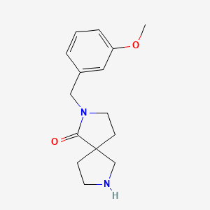 2-(3-Methoxybenzyl)-2,7-diazaspiro[4.4]nonan-1-one