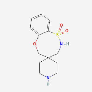 3,5-dihydro-2H-spiro[benzo[b][1,4,5]oxathiazocine-4,4'-piperidine] 1,1-dioxide