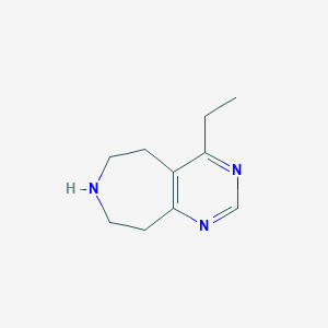 4-Ethyl-6,7,8,9-tetrahydro-5H-pyrimido[4,5-d]azepine