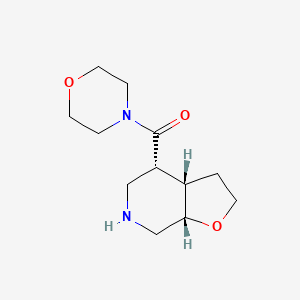 molecular formula C12H20N2O3 B8111684 CID 124242435 