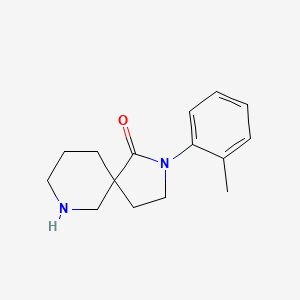 2-o-Tolyl-2,7-diazaspiro[4.5]decan-1-one