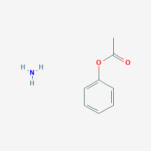 molecular formula C8H11NO2 B8111885 Azane;phenyl acetate 