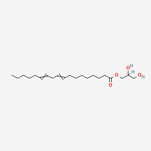 molecular formula C21H38O4 B8111903 十八碳二烯-9,12-二酸2,3-二羟基丙酯 