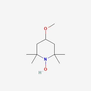 molecular formula C10H21NO2 B8111909 4-甲氧基-2,2,6,6-四甲基哌啶-1-醇 