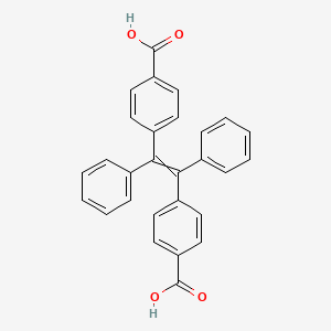 molecular formula C28H20O4 B8111970 1,2-Di(4-carboxyphenyl)-1,2,2-triphenylethene 