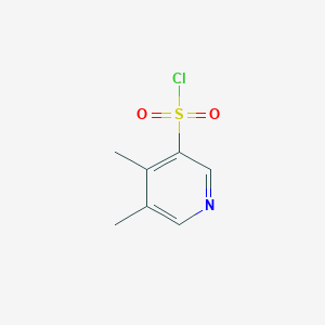 molecular formula C7H8ClNO2S B8111992 4,5-Dimethylpyridine-3-sulfonyl chloride 