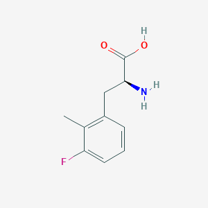 (2S)-2-Amino-3-(3-fluoro-2-methylphenyl)propanoic acid