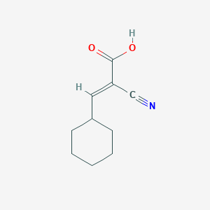 2-Cyano-3-cyclohexyl-acrylic acid