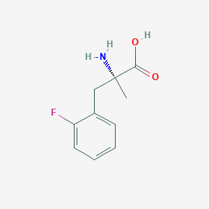 molecular formula C10H12FNO2 B8112291 alpha-methyl-D-2-Fluorophe 