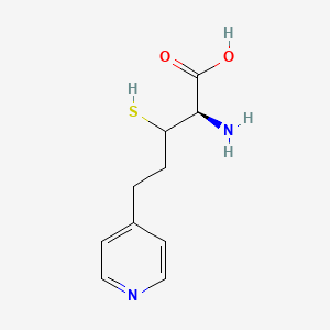 molecular formula C10H14N2O2S B8112295 3-(4-Pyridylethyl)-l-cysteine 