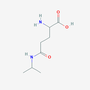 molecular formula C8H16N2O3 B8112328 n-Propan-2-ylglutamine 