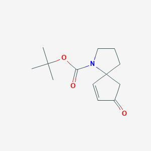 1-Azaspiro[4.4]non-6-ene-1-carboxylicacid,8-oxo-,1,1-dimethylethylester