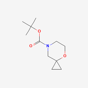 Tert-butyl 4-oxa-7-azaspiro[2.5]octane-7-carboxylate
