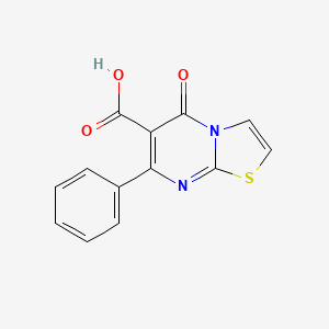5-Oxo-7-phenyl-5H-thiazolo[3,2-a]pyrimidine-6-carboxylic acid